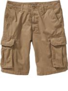 Old Navy Mens Broken In Cargo Shorts 10&quot; Size 34w 12/13 Tall - Toast Of The Town