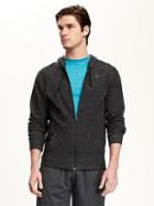 Old Navy Relaxed Space Dye Hoodie For Men - Black