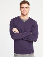 Old Navy Mens V-neck Sweater For Men Royal Purple Size Xxxl