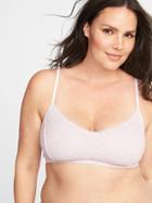 Old Navy Womens Plus-size Lace Cami Bralette Blush On You Size 4x