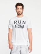 Old Navy Graphic Go Dry Performance Tee For Men - Bright White