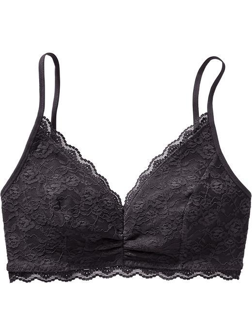 Old Navy Lace Cami Bralette For Women - Carbon