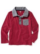 Old Navy Long Sleeve Pocket Polo - Reddy Steady