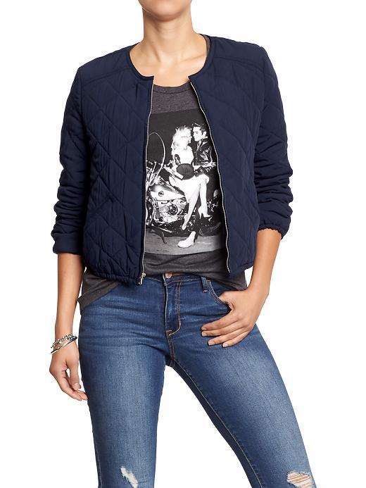 Old Navy Womens Quilted Jackets Size L Tall - In The Navy