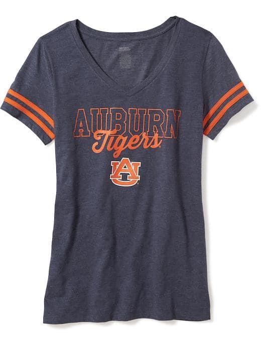 Old Navy Ncaa Varsity Style Tee For Women - Auburn University