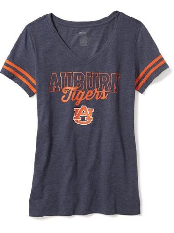 Old Navy Ncaa Varsity Style Tee For Women - Auburn University