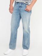 Old Navy Mens Rigid Loose Jeans For Men Light Wash Size 30w
