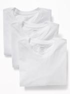Old Navy Mens Crew-neck Tee 3-pack For Men Bright White Size Xl