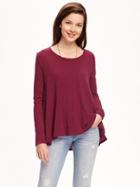 Old Navy Swing Tee For Women - Cranberry Cocktail