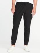 Old Navy Mens Go-dry Utility Stretch Joggers For Men Black Size M