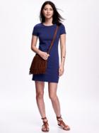 Old Navy Fitted Tee Dress For Women - Bluesday