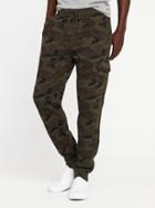 Old Navy Camo Fleece Cargo Sweatpants For Men - Army Camo