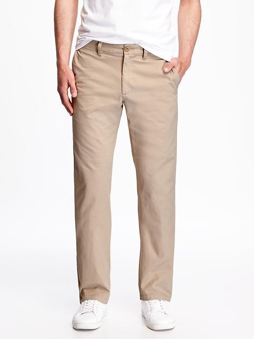 Old Navy Ultimate Straight Fit Khakis For Men - A Stones Throw