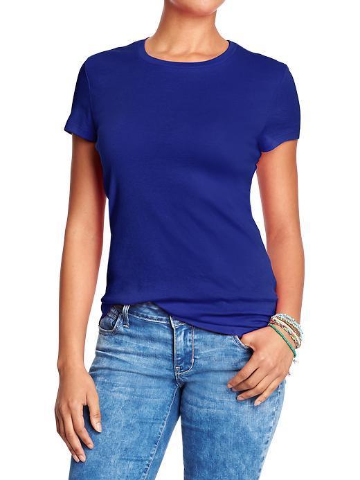 Old Navy Womens Perfect Crew Neck Tees - Bluetiful