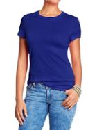 Old Navy Womens Perfect Crew Neck Tees - Bluetiful
