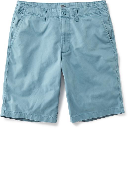 Old Navy Mens Broken In Khaki Shorts 10&quot; Size 34w 12/13 Tall - Lake Como