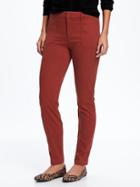 Old Navy Mid Rise Pixie Utility Sateen Chinos For Women - Quick Fox