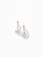 Old Navy  Crystal-stone Drop Earrings For Women Gold Size One Size