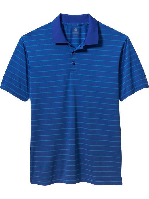 Old Navy Mens Active Striped Polos Size Xxl Big - Blue Bloods