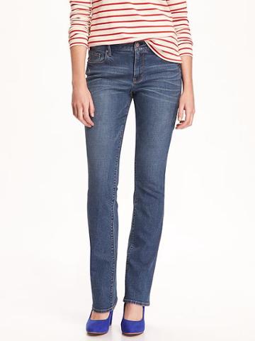 Old Navy Mid Rise Original Boot Cut Jeans For Women - Bayview