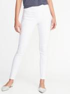 Old Navy Womens Mid-rise Rockstar Jeggings For Women Bright White Size 6