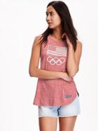 Old Navy 2016 Team Usa Graphic Tank For Women - Red