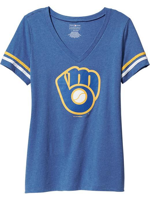 Old Navy Womens Mlb Team Tees - Milwaukee Brewers