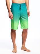 Old Navy Built In Flex Board Shorts For Men - Teal We Meet