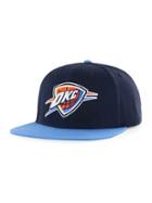 Old Navy Mens Nba Team-graphic Flat-brim Cap For Adults Oklahoma City Thunder Size One Size
