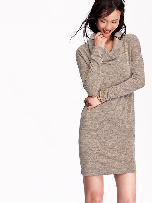 Old Navy Cowl Neck Sweater Dress Size S Tall - Barnswallow