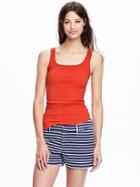 Old Navy Womens Perfect Tanks Size L Tall - Flaming Tulip