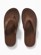 Old Navy Mens Faux-leather Sandals For Men Tan Size 8/9