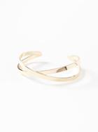 Old Navy Cross Over Cuff For Women - Gold