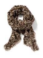 Old Navy Printed Raw Edge Scarf For Women - Small Floral Top