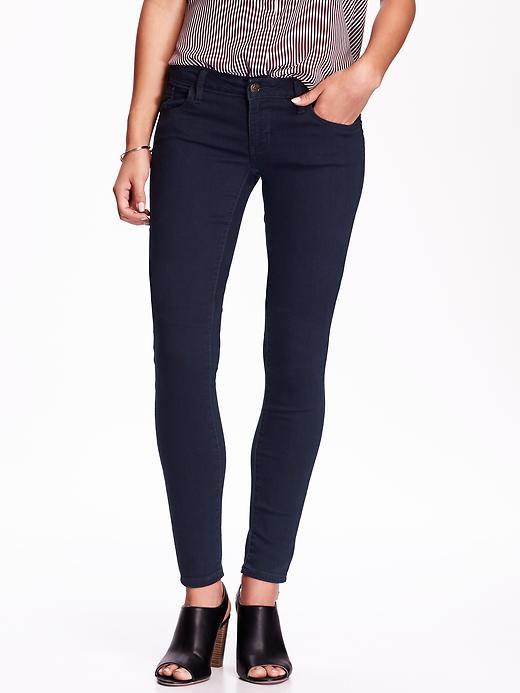 Old Navy Womens The Rockstar Super Skinny Jeans Size 2 Short - Dark Wash