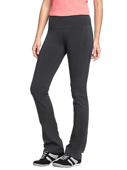 Old Navy Womens Slim Boot Cut Yoga Pants - Carbon