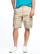 Old Navy Canvas Cargo Shorts For Men 10 1/2 - Clay Time