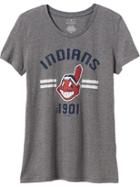 Old Navy Womens Mlb Team Tees Size L - Cleveland Indians
