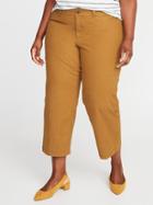 High-rise Secret-slim Pockets Plus-size Chinos