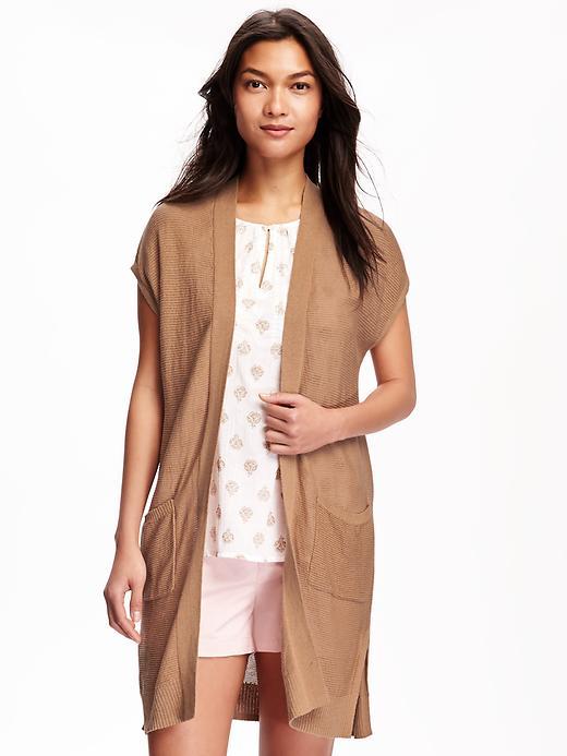 Old Navy Open Front Sweater Vest For Women - Candy Graham