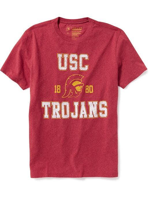 Old Navy Ncaa Crew Neck Tee For Men - Usc
