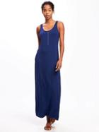 Old Navy Jersey Maxi Tank Dress For Women - Night Flight