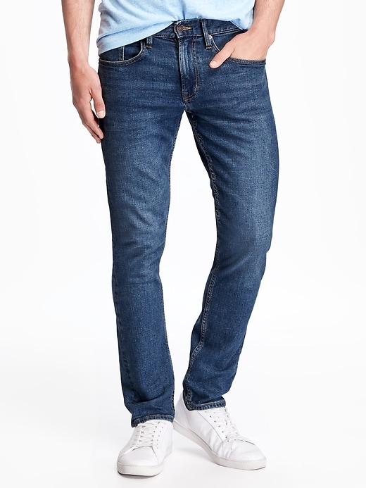 Skinny Built-in Flex Jeans For Men