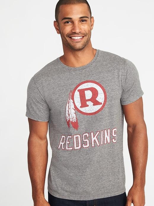Old Navy Mens Nfl Team Crew-neck Tee For Men Redskins Size S