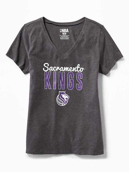 Old Navy Womens Nba Team V-neck Tee For Women Kings Size Xs