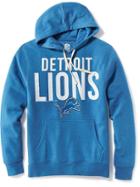 Old Navy Nfl Team Fleece Pullover Hoodie For Men - Lions