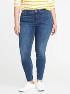 Old Navy Womens Smooth & Slim High-rise Plus-size Rockstar Jeans Angel Island Size 20