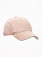 Old Navy Mens Sueded Baseball Cap For Men Blush Size One Size