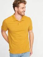 Old Navy Mens Built-in Flex Moisture-wicking Pro Polo For Men Squash Size S