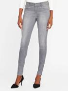 Old Navy Mid Rise Built In Sculpt Gray Rockstar Jeans For Women - Stone